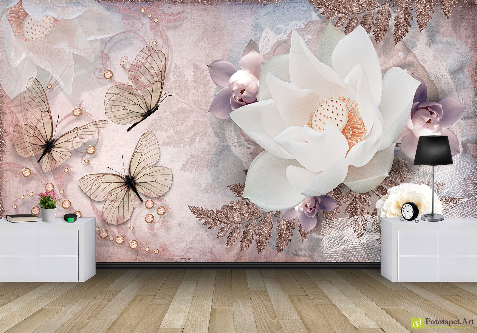 Retro Wallpaper Vintage Wall Murals - Floral wallpaper_3  Online Buy Wholesale 3d wallpaper walls and Vintage Wall Murals for your  rooms